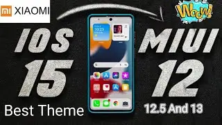 New Best IOS 15 Theme For All Xiaomi Devices | Support All Miui Versions