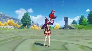 Amber's Alternative Skin Gameplay Showcase Genshin Impact