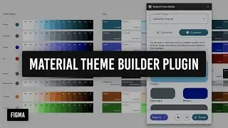 How to generate a color system in Figma using the Material Theme Builder plugin