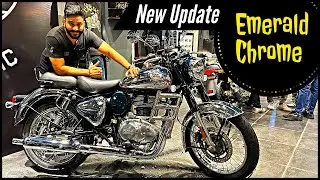 Royal Enfield Classic 350 Emerald Chrome New Colour | On Road Price | Features | Mileage All Details