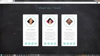 How To Create A Team Section With HTML And CSS