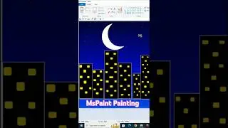 how to make beautiful night scene in ms paint| Lunar Computer College 