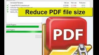 Reduce PDF size -- Free trial