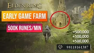 Elden Ring Rune Farm | Early Game Rune Glitch After Patch 1.10! Level up Fast!