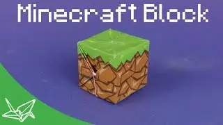 Minecraft Block Origami