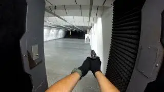 HK P2000 V3 9mm Shooting (with Match Weight Compensator and Night Sights)