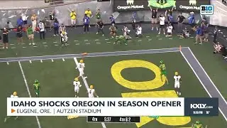 Idaho shocks Oregon in season opener