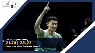 Lee Zii Jia 2 - 0 Chou Tien Chen | Sudirman Cup 2023 | Kumpulan C