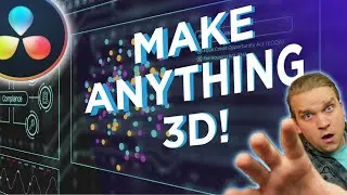 How to MAKE ANYTHING 3D in DaVinci Resolve!