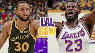 LAKERS vs WARRIORS (PS5) - NBA 2K24 [4K UHD]