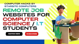 18 Best Remote Jobs Website for Computer Science / IT Students With No Experience Needed