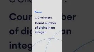C Challenge - count digits in 30 seconds