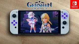 Genshin Impact | Nintendo Switch Oled Gameplay | Remote Play