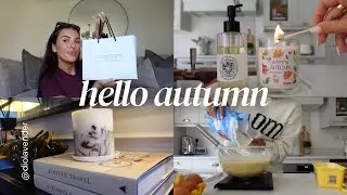 Hello Autumn... White Company haul, baking & cosy vibes!