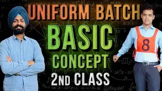 Uniform batch 2nd class for NDA 2025 | Basic concepts of NDA mathematics