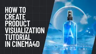 Cinema 4d Tutorial - How to  Create an  Product Visualization