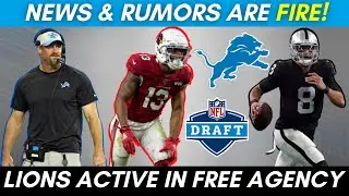 Today’s Lions Rumors: 2024 NFL Draft In Detroit? Sign Marcus Mariota, Lions Active In Free Agency