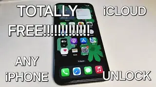 Totally Free iCloud Unlock Any iPhone 4/5/6/7/8/X/11/12/13/14/15 Any iOS Success✔️