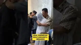 momen haru ketika pengantin wanita menangis di pelukan ayah‼️‼️ 