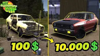 $100 vs $1000 vs $10,000 SATSUMA!  | My Summer Car #85