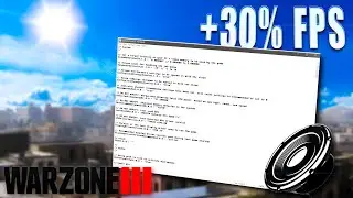 *NEW* Hidden File & OS settings for higher FPS and better Audio in Warzone 3