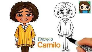 How to Draw Camilo Madrigal | Disney Encanto