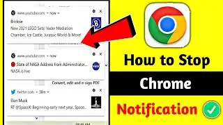 Chrome ki notification Kaise band kare। How to stop chrome browser notification 2024