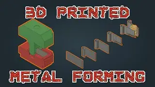 Press Forming Metal With 3D Printed Plastic Tooling