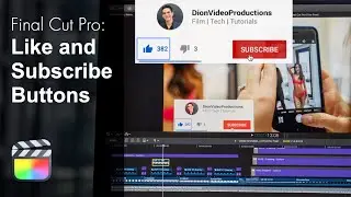 Make Animated Like and Subscribe Buttons in Final Cut Pro X!