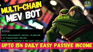 How To Earn Up To 15%+ Daily With This Multichain MEV Bot |  Easy Passive Income MEV BOT [2024]