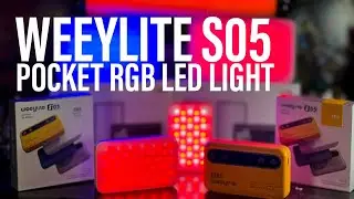 The AWESOME NEW S05 Pocket LED LIGHT and APP from WEEYLITE