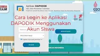 Cara Login Ke Aplikasi Dapodik Menggunakan Akun Siswa Untuk Perbaikan Data