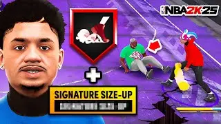 *NEW* SECRET SIZE-UP + LEGEND LIGHTNING LAUNCH is OVERPOWERED on 2K25! BEST DRIBBLE MOVES 2K25