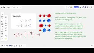 Integer subtraction   problem type 3