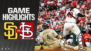 Padres vs. Cardinals Game Highlights (8/26/24) | MLB Highlights