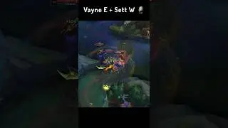 Vayne fighting for her life in team chat 💀