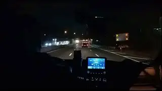 Conduciendo dé Noche En Carreteras De NewYork Estados Unidos 🇺🇸