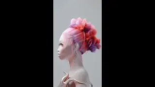 hair study with blender’s particle system