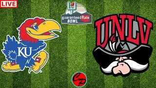 Kansas vs UNLV GUARANTEED RATE BOWL LIVE GAME CAST & CHAT