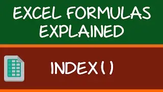 INDEX Formula in Excel - Explained with Examples