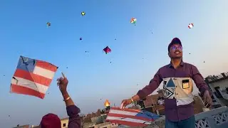 तूफ़ानी पतंगबाज़ी 🔥Kite Fighting Vlog😍Desi Boy Flying Kite😱Kite Flying 😋#vlog 😂kite lover