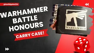 Warhammer battle honours carry case and bits box review