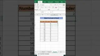 MOD Formula In Excel || Excel Formulas || excel me mod formula kaise use kare