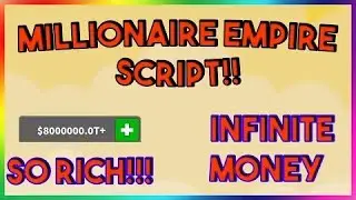 Millionaire Empire Tycoon Script Hack | infinite money & Rebirth