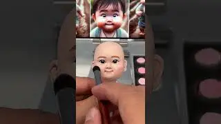 From Baby Photo to Bobblehead – Handmade Magic!  #bobblehead #polymerclay #miniature