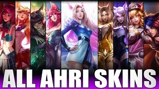 All Ahri Skins Spotlight 2020 - Including KDA ALL OUT Ahri