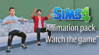 Animation pack sims 4/Animation "Watch the game"/Motion capture (DOWNLOAD)