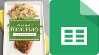 Calorie based meal planner in Google Spreadsheet