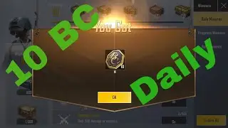 How to get free 10  BC Coin Daily in PUBG Mobile Lite Only One Click