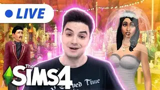 LIVE - CASAMENTO NO THE SIMS! [+12]